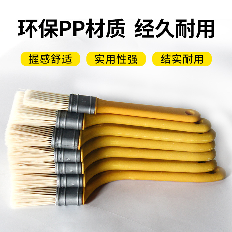 Cepillo de pintura personalizado cepillo de plantar cepillo de rayón de punta de molienda cepillo de limpieza de cepillo de barrido de cabello fábrica al por mayor