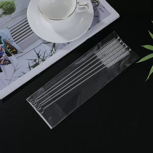 Individually Packaged Stainless Steel Straw Brush, Nipple, Kettle, Cup, Catheter Cleaning Brush, Nylon Brush Set