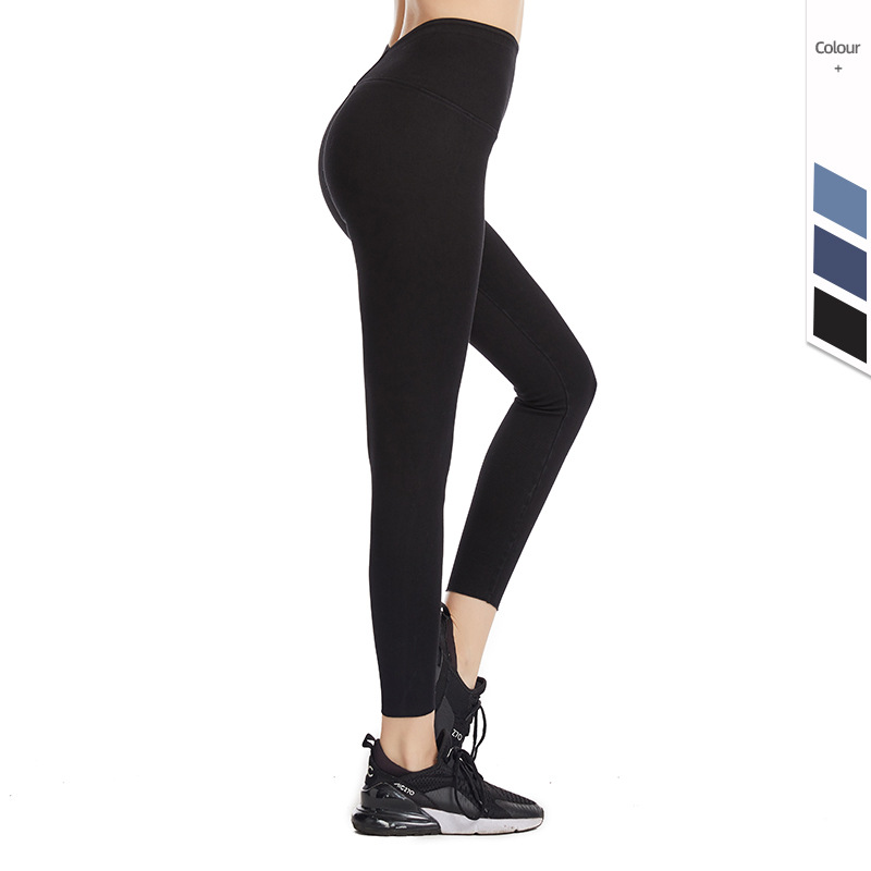 Procesamiento personalizado cintura alta pantalones casuales para mujeres sin marcas de alta elasticidad jeans pantalones deportivos de fitness Barbie