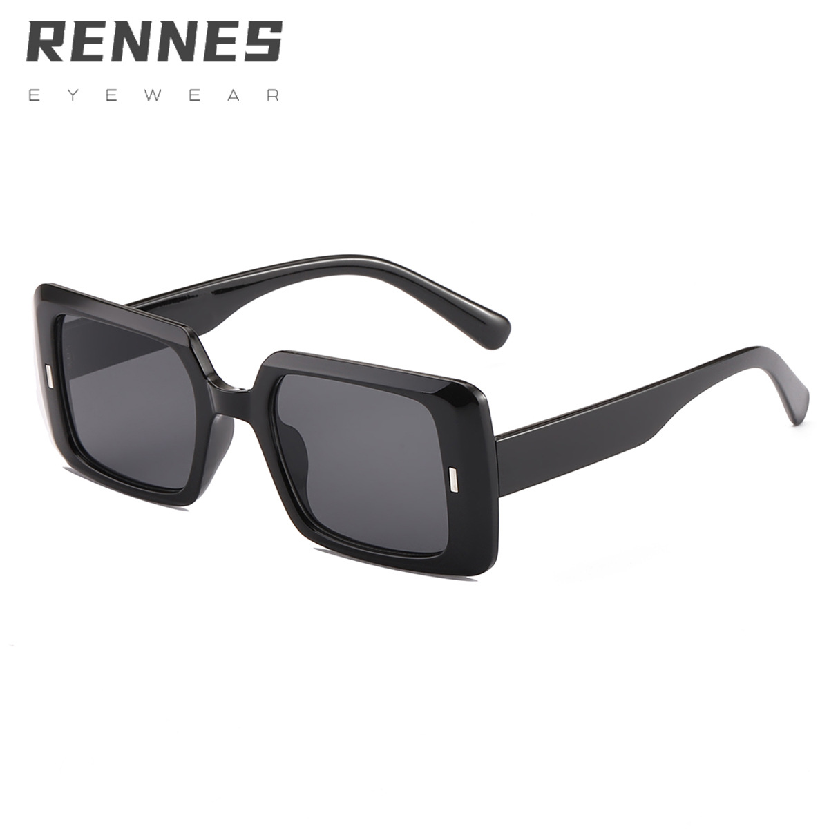 2021 nuevas gafas de sol cuadradas de moda europeas y americanas moda personalizada mi nail sunglasses gafas de sol de moda transfronterizas