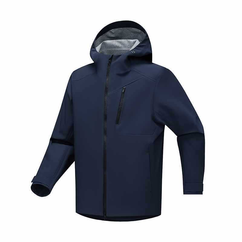 Fully Heat-Sealed Seamless Laminated Soft Shell Jacket for Men, Windproof and Waterproof Hooded Fleece-Lined Lightweight Hard Shell Kelongkai Fully Heat-Sealed Seamless Laminated Soft Shell Jacket for Men, Windproof and Waterproof Hooded Fleece-Lined Lightweight Hard Shell Kelongkai