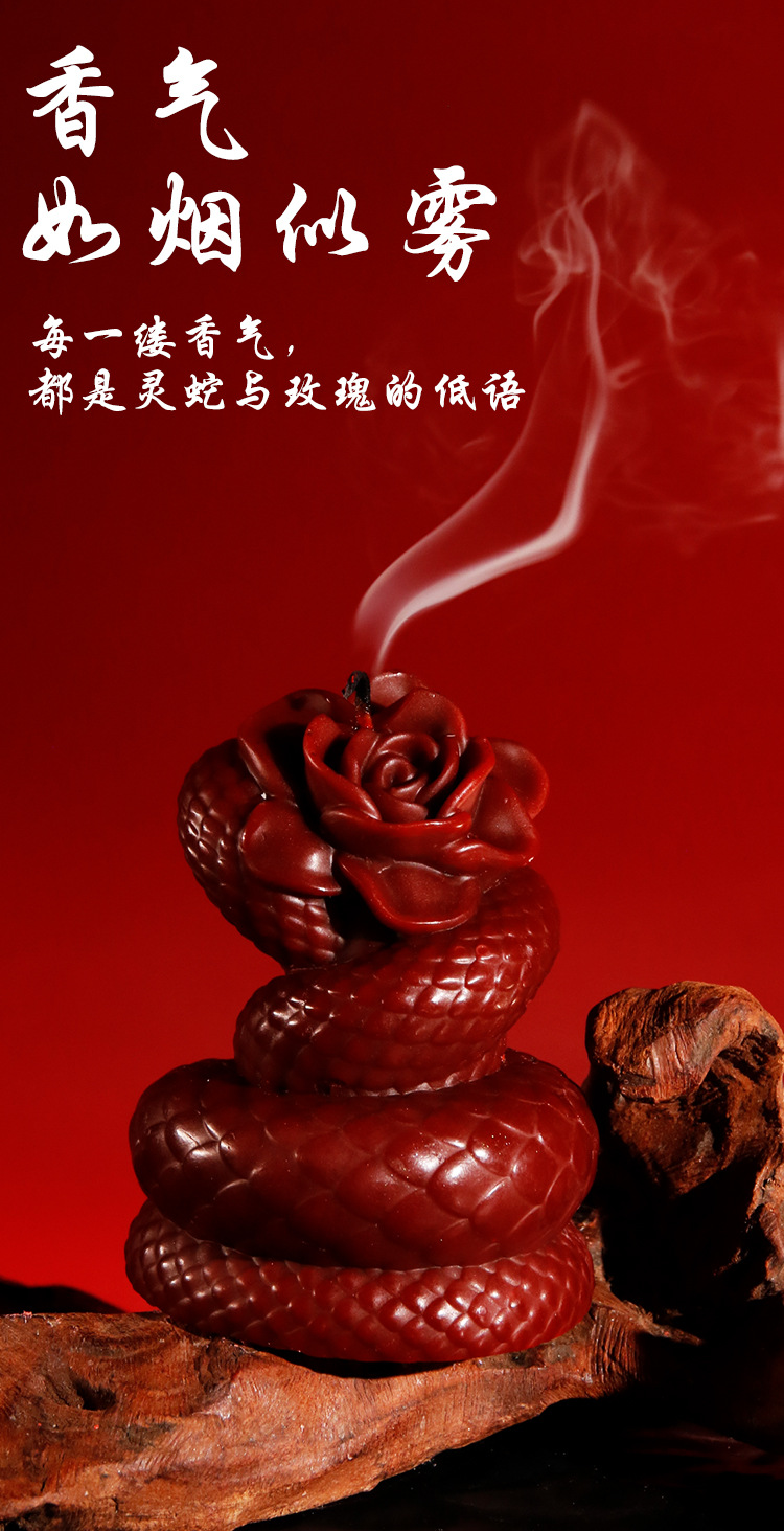 Jiuai Low-Temperature Massage Candle in Red, Soy Wax Body Massage Candle for Adult Couples — detail image 19