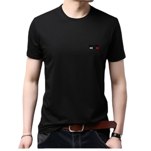 Men's Quick-Dry Air Conditioning Ice Silk T-Shirt, Thin Breathable Mesh Loose Short Sleeve Half-Sleeve Trendy Men's Couple's T-Shirt