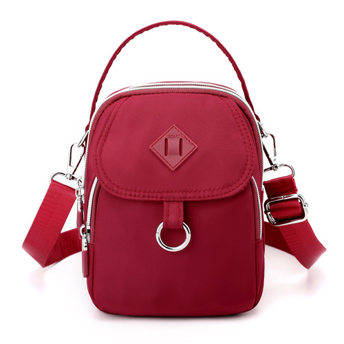 Bag Lady  New Trend Crossbody Bag Mother's Day Gift Casual Versatile Waterproof Korean Style Multi-Layer Crossbody Bag