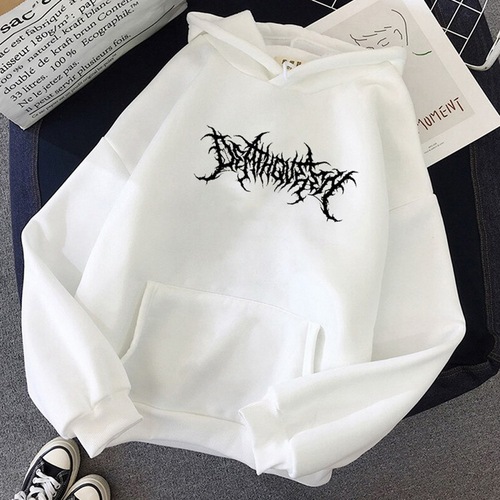 Fashion loose print plus fleece hoodie women's loose printed fleece pullover with hood