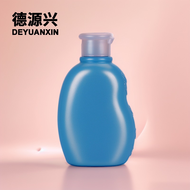卡通翻盖式洗浴精华液塑料瓶护肤品包材 厂家直销款