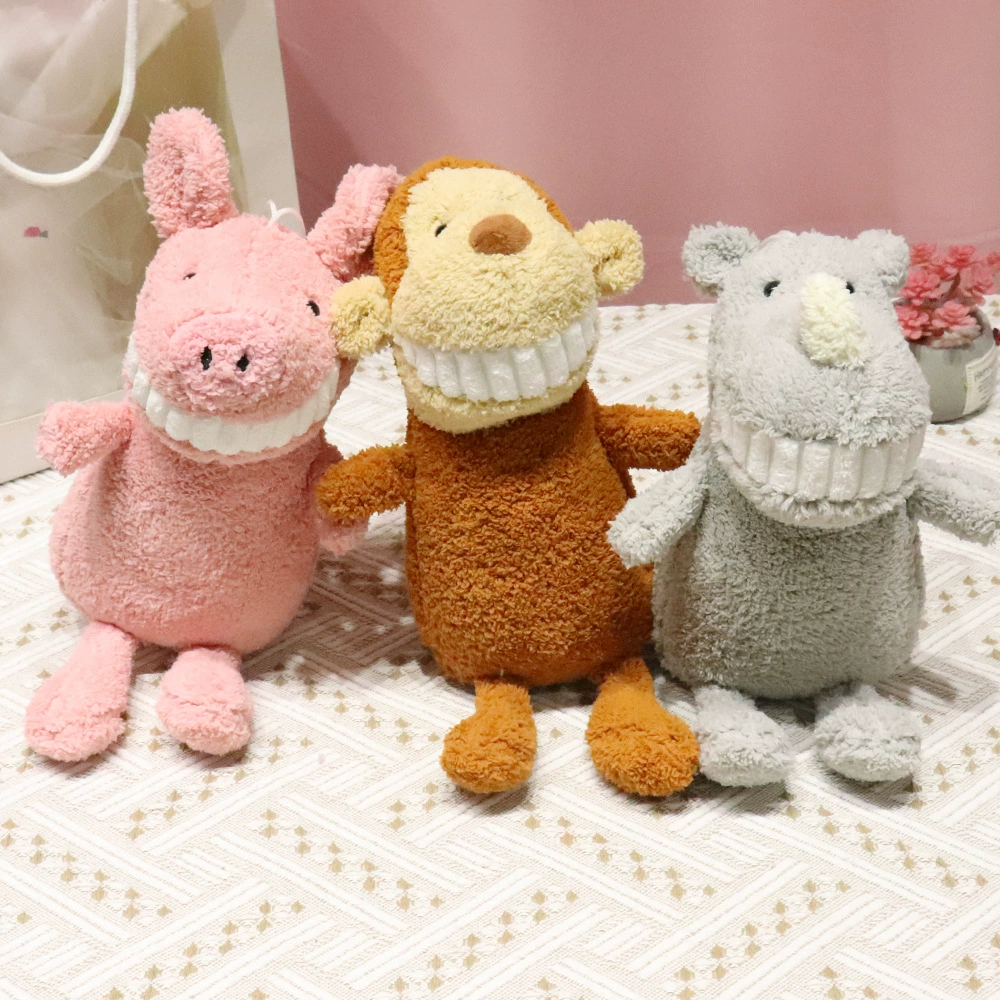 Интернет кукла знаменитости улыбка большой зуб Кукла Плюшевая Игрушка креативная свадьба новая свинья Динозавр игрушка кукла