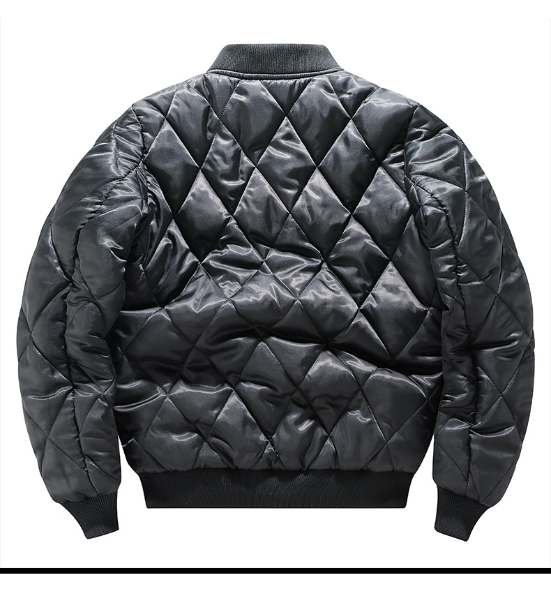 Men's Casual Pilot Jacket For Autumn And Winter Thickened Cotton_voghion.com