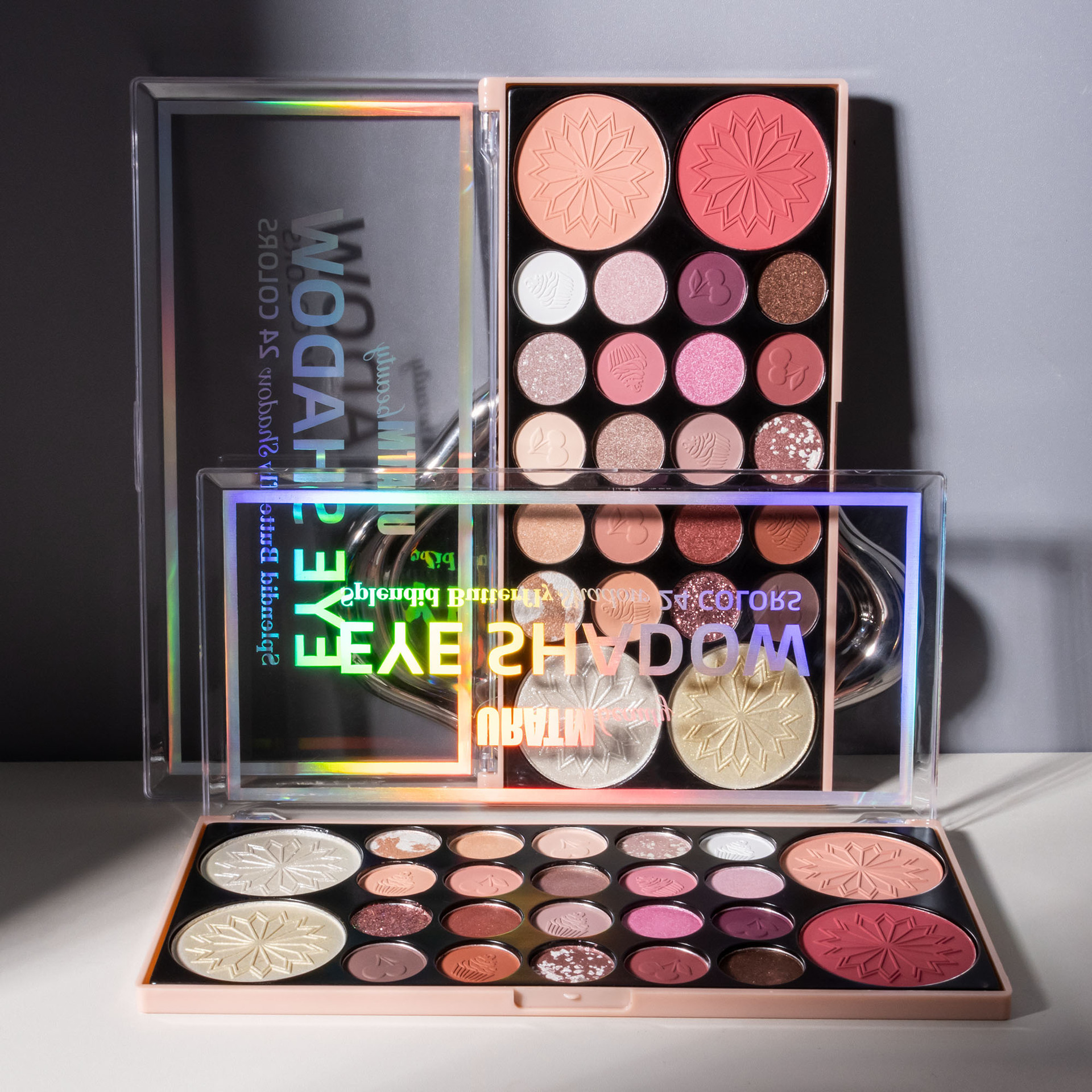 Cross-border bestseller: 24-color multi-functional all-in-one makeup palette, matte, pearlescent, eyeshadow, lipstick, blush, contour and highlight all in one undefined