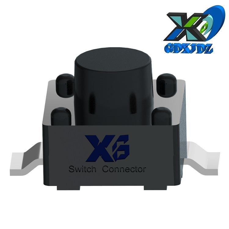 贴片二脚轻触开关6*6 贴片按钮开关2脚6x6mm 现货贴片按键开关2脚