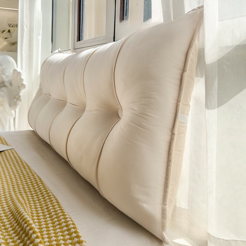 New Bedside Cushion Long Large Cushion Anti-Collision Cushion Rectangular Tatami Soft Bag Bed Backrest Sofa