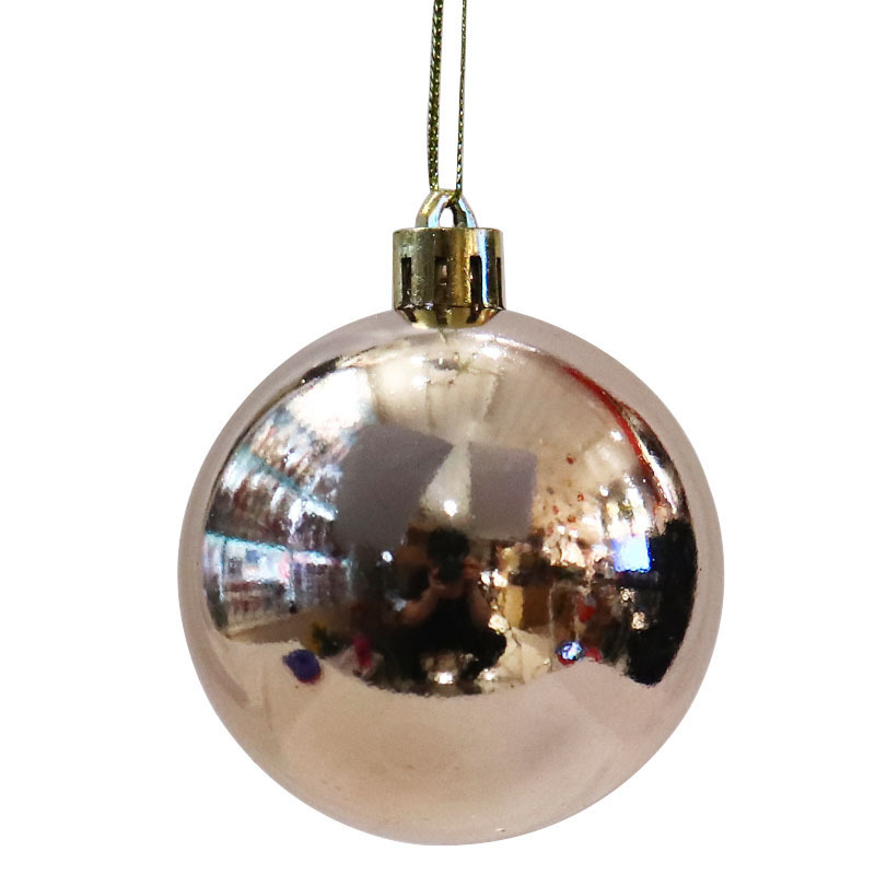 Venta al por mayor BOLA DE Navidad a granel pequeña bola ventana decoración de la boda galvanoplastia de plástico bola decorativa de Navidad 1,8-10cm