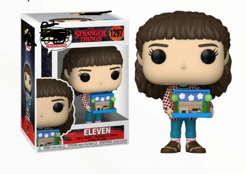 Коллекция фигурок в стиле Pop — Stranger Things, разные персонажи (Дастин, Стив, Одиннадцать, Робин, Демогоргон)