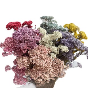 Immortal rice flower rice grass bouquet wholesale 70g preserved flower DIY home decoration flower arrangement