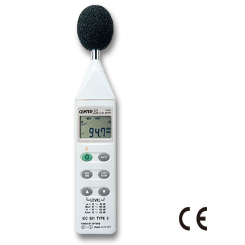 CENTER321噪音计交流直流信号输出声级计群特CENTER-321分贝仪