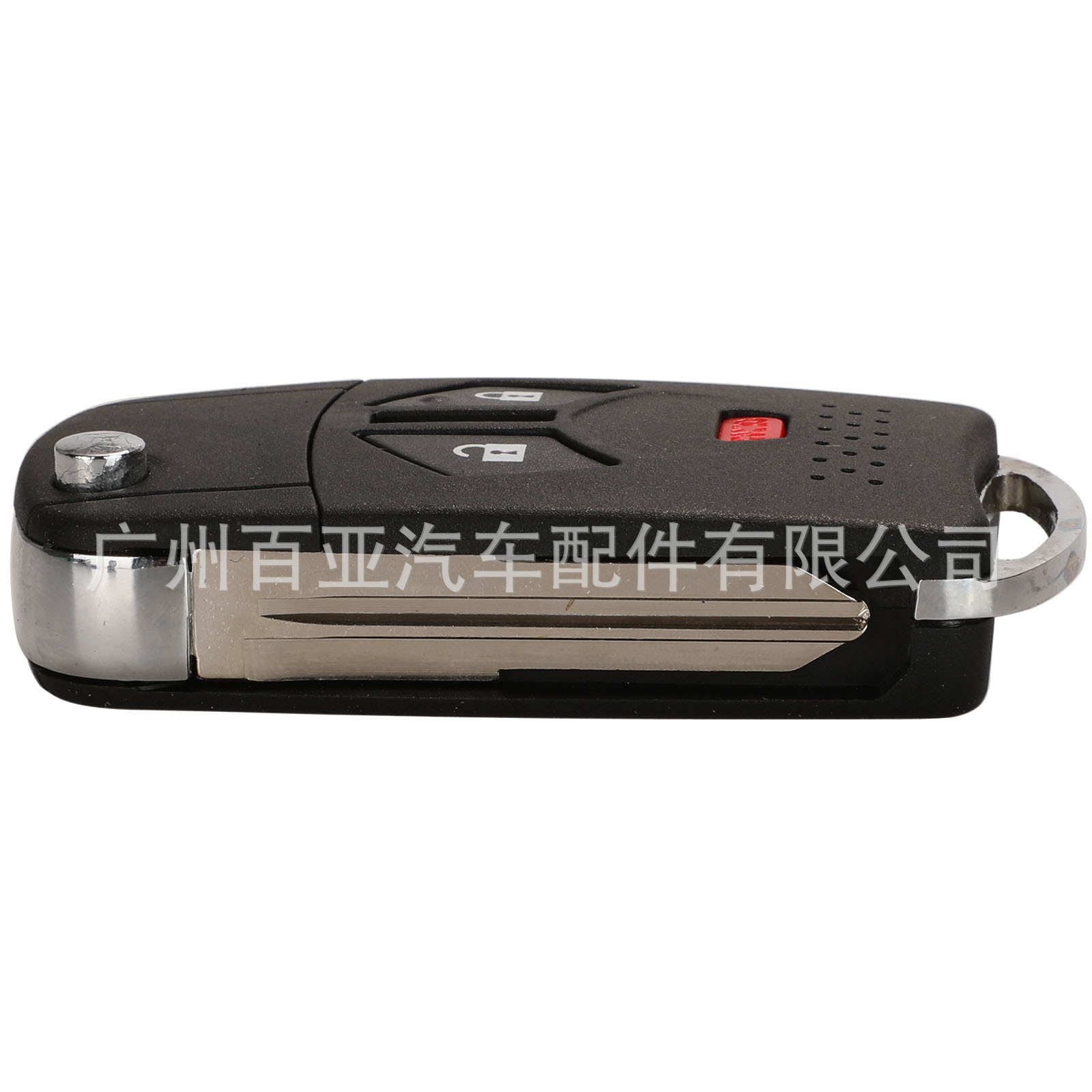 Suitable for 3-key 4-key Mitsubishi Golan Lancer modified remote control folding car key shell right embryo