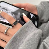 Брендовое ретро кольцо с косичкой, в корейском стиле, простой и элегантный дизайн, на указательный палец