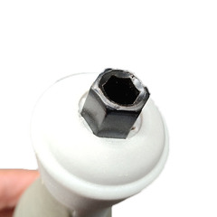 Factory wholesale multi-function dual-use cross and flathead screwdriver, household large-sized rubber-coated dual-purpose screwdriver