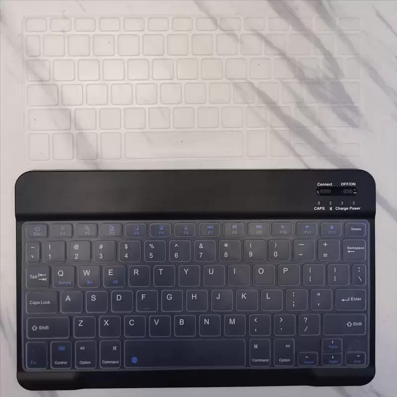 Силиконовая совместимая клавиатура, 10 дюймов, Bluetooth