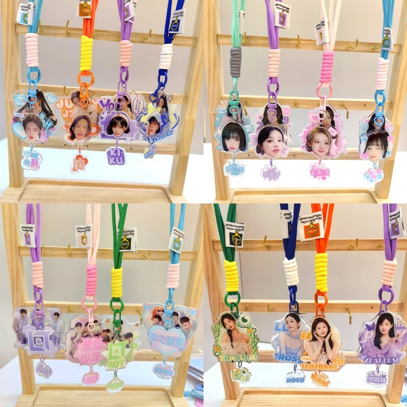 ホットスターアクリルキーホルダーペンダントエポキシアクリルストラップ学生バッグペンダントギフト卸売|undefined