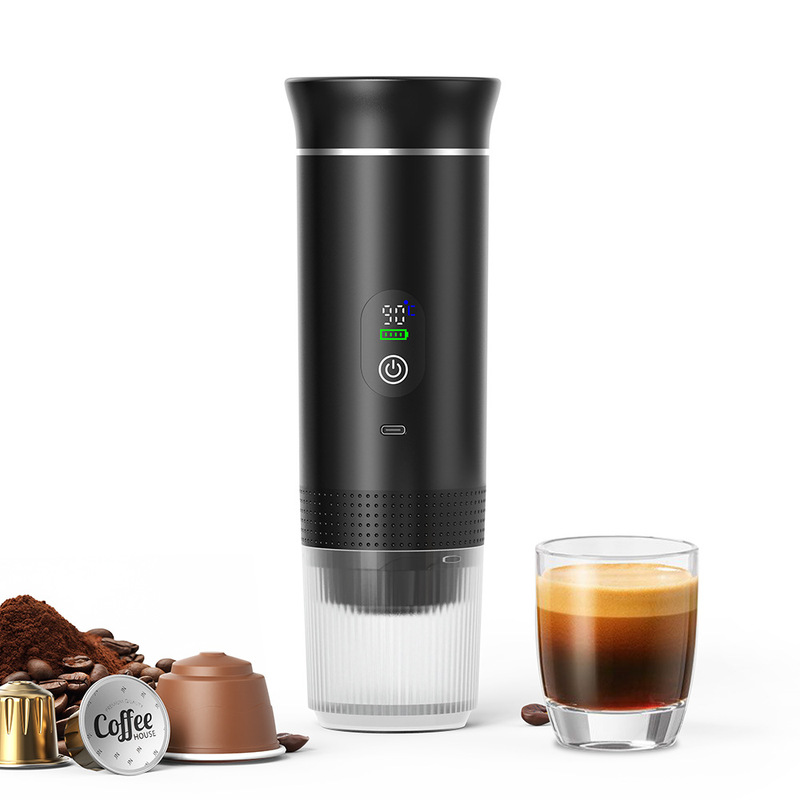 Coffee Capsule Machine Portable Hot and Cold Suitable for Large and Small Capsules American Italian Pump Pressure Concentrated Extraction Cross-Border