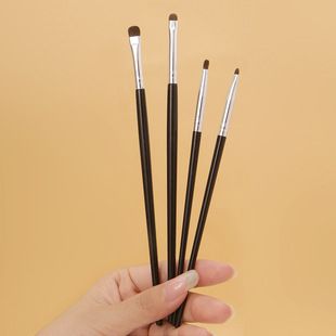 Pony Hair Eye Shadow Eyeliner Detail Brush Smudged Makeup Brush Set Cangzhou Beauty Tools Eye Shadow Brush Set Makeup