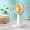 Handheld small air fan, mute phone holder charging for elementary school students