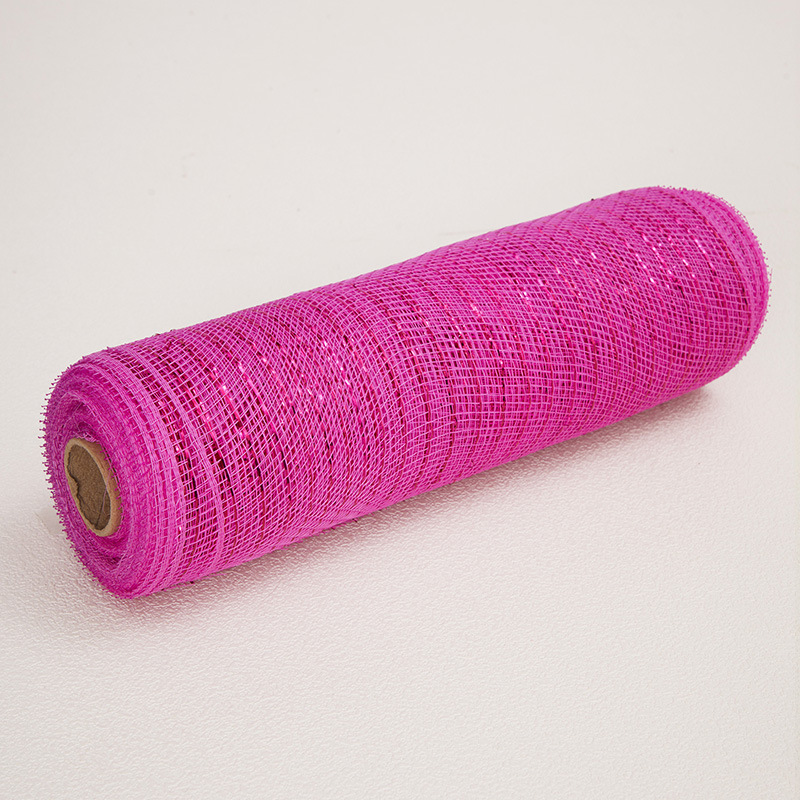 Rollo de malla de PP de 10 pulgadas * 10 yardas, material para guirnaldas, hilo de malla dorado navideño, cinta para embalaje con atmósfera festiva. image 28