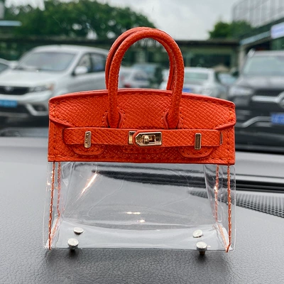 Universal Car Key Mini Handbag – Car key bag - love-horse-orange