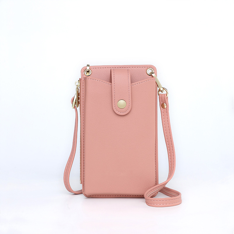 Nueva moda transfronteriza japonesa y coreana teléfono móvil bolsa nicho diseño ins moda simple gran capacidad pequeña bolsa crossbody