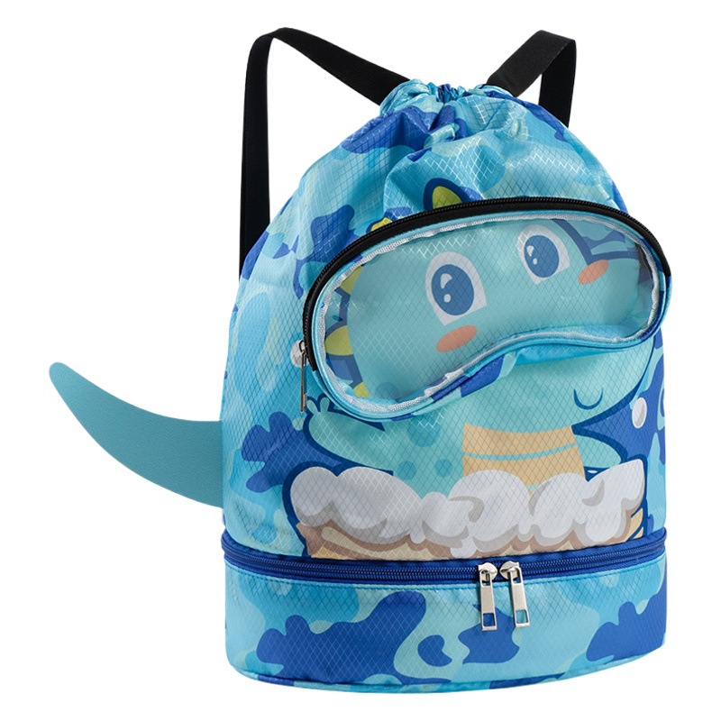 Children's Waterproof Backpack, Cartoon Pvc Material, Cute Mini School Bag for Kindergarten, Suitable for Both Boys and Girls, Universal for Swimming