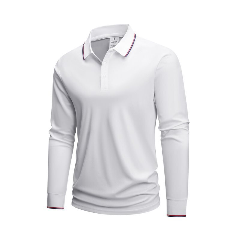 8601-1 European Size Cross-Border Popular Polo Shirt (Bulk, No Packaging Bag)