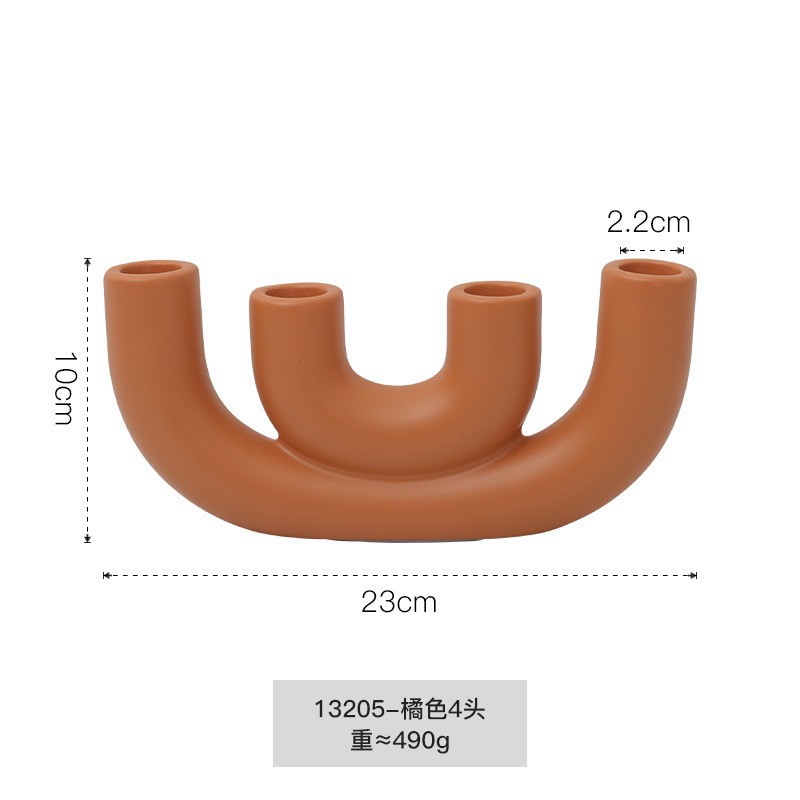 INS nórdico vela de cerámica blanca candelabro adornos accesorios de tiro cena romántica con velas decoraciones suaves adornos