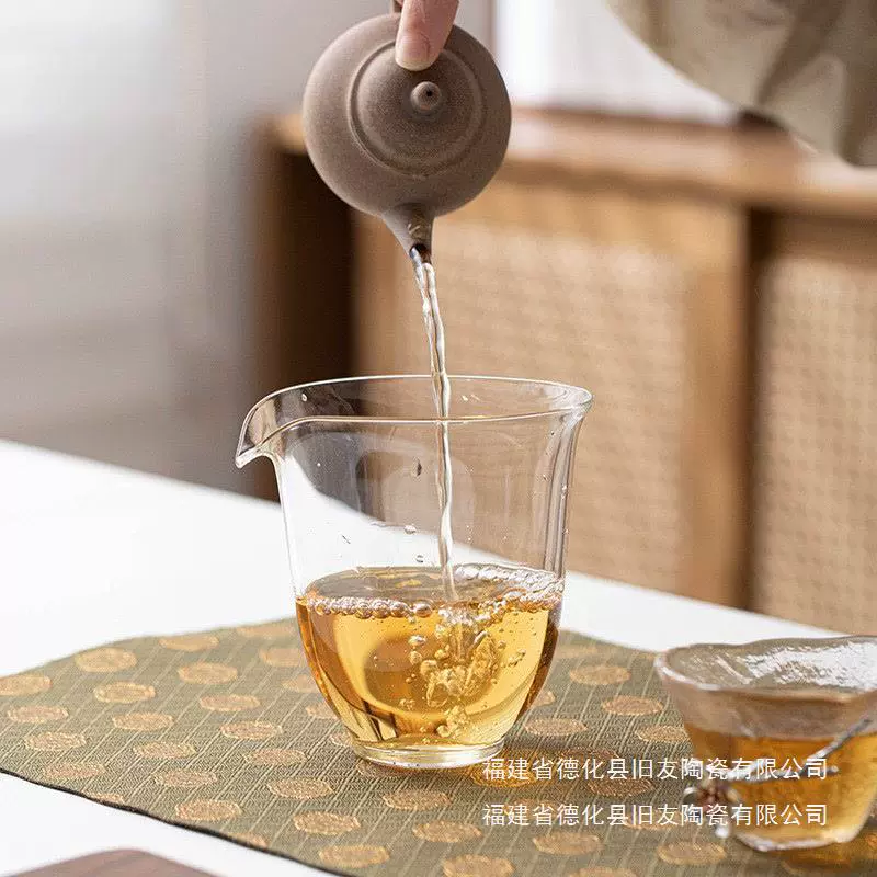 Стеклянная чашка Flody Cup по-японски стиль простого кунг-фу чая продажа прозрачная чашка для подачи чая с простейшим языком высокой температуры термостойкая чайная устрой