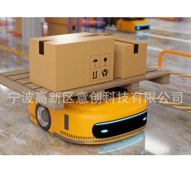AMR車、エクスプレス物流輸送車、配送AGV、小型運搬車、工場無人配送ロボット|undefined