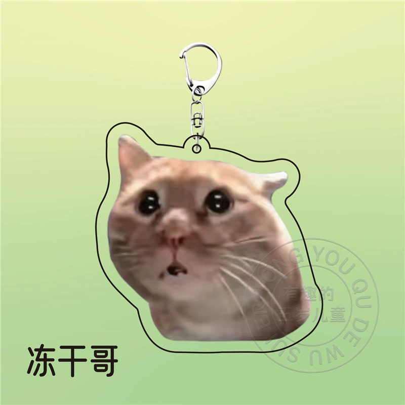 Acrylic cute keychain, backpack, pack, pendant for friend