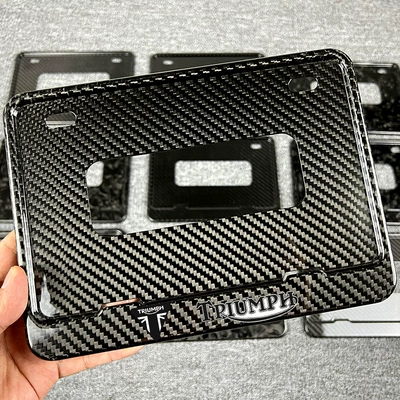 Nömrə qabı, Plate Frame Modified Chunfeng Kawasaki - triumph-model-delivered-with-stainless-steel-screwsshockproof-pads