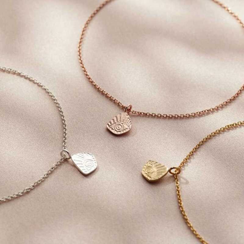 Cross-border New Sunrise Evil Eye Bracelet Female Sy Devil's Eye Pendant Bracelet Trendy Fashion Holiday Gift