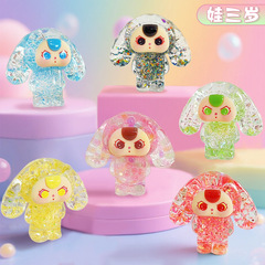 新しいスタイルの3歳の赤ちゃん、かわいい泡ビーズ、オイル液体、デスクトップの装飾品、オフィスの寝室の装飾、小さなギフトの必需品