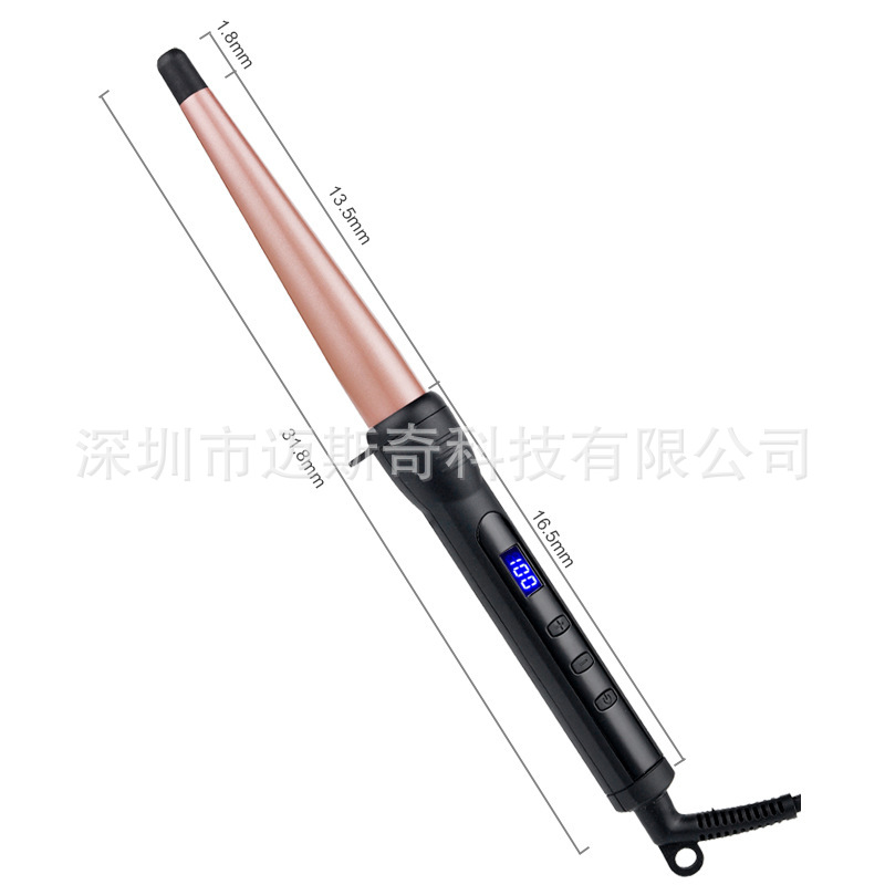 MESKY锥型卷发棒现货库存卷发器粗细卷发器男女式卷棒出口工厂