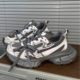 Paris 3XL New Color Fluorescent Grey Torre Shoes Women's Retro Platform Mesh Casual sneaker Heated Shoes