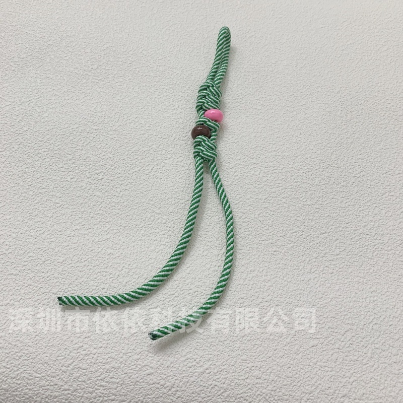 miu系彩色包包编绳挂件时尚车钥匙扣挂饰金刚结手工彩珠编织挂绳|undefined