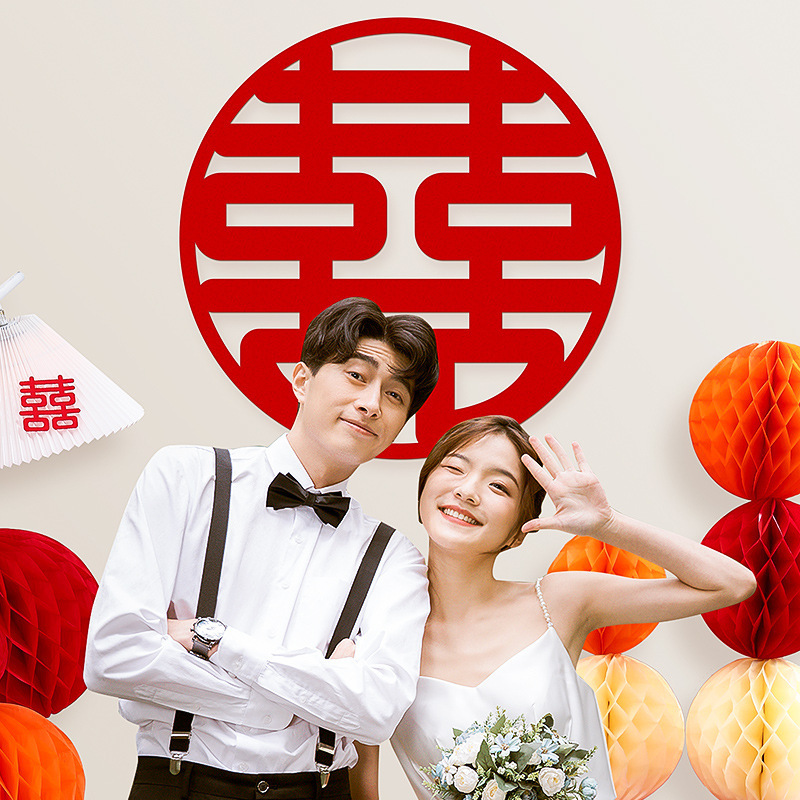 超大型の喜字は結婚専用の結婚祝いを貼ります。|undefined