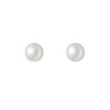 Silver needle, universal brand advanced earrings from pearl, silver 925 sample, simple and elegant design, light luxury style, high-quality style