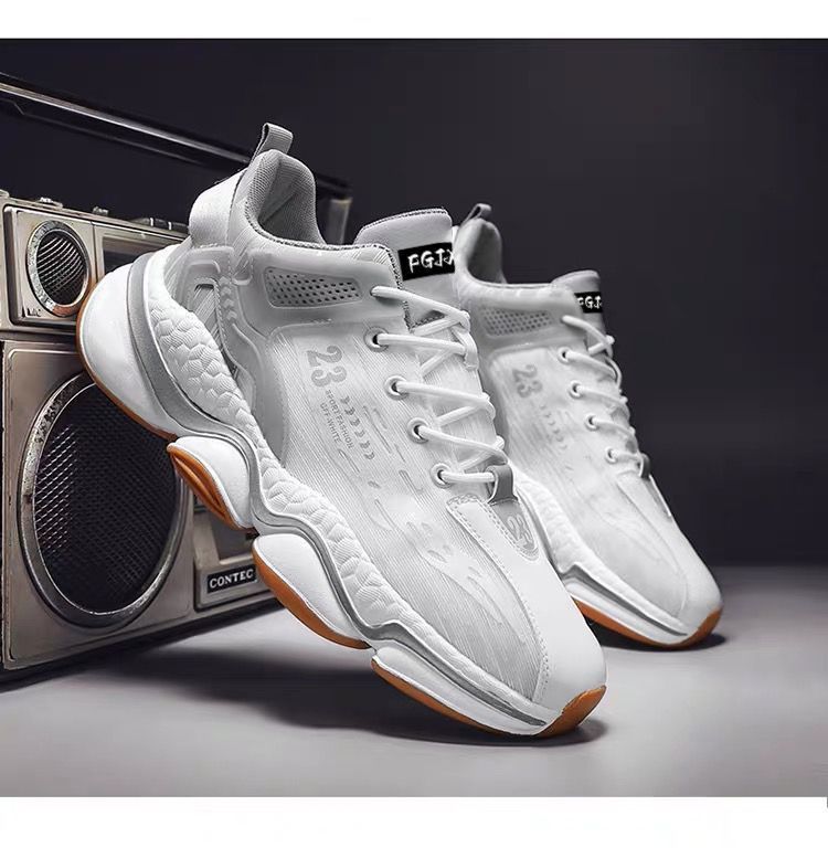 Herren Basketballschuhe Wanderschuhe Tennisschuhe Sneakers Stoff Canvas gepolsterte Schuhe_voghion.com