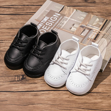 2025童鞋小皮鞋软底防滑婴儿鞋 学步鞋baby shoes白色黑学步鞋