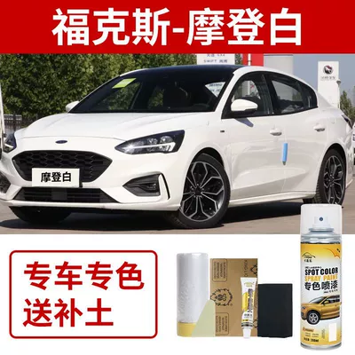Avtomobil boya qələmləri White Touch-Up Pen Car Paint - ford-focus-modern-white-includes-white-primer
