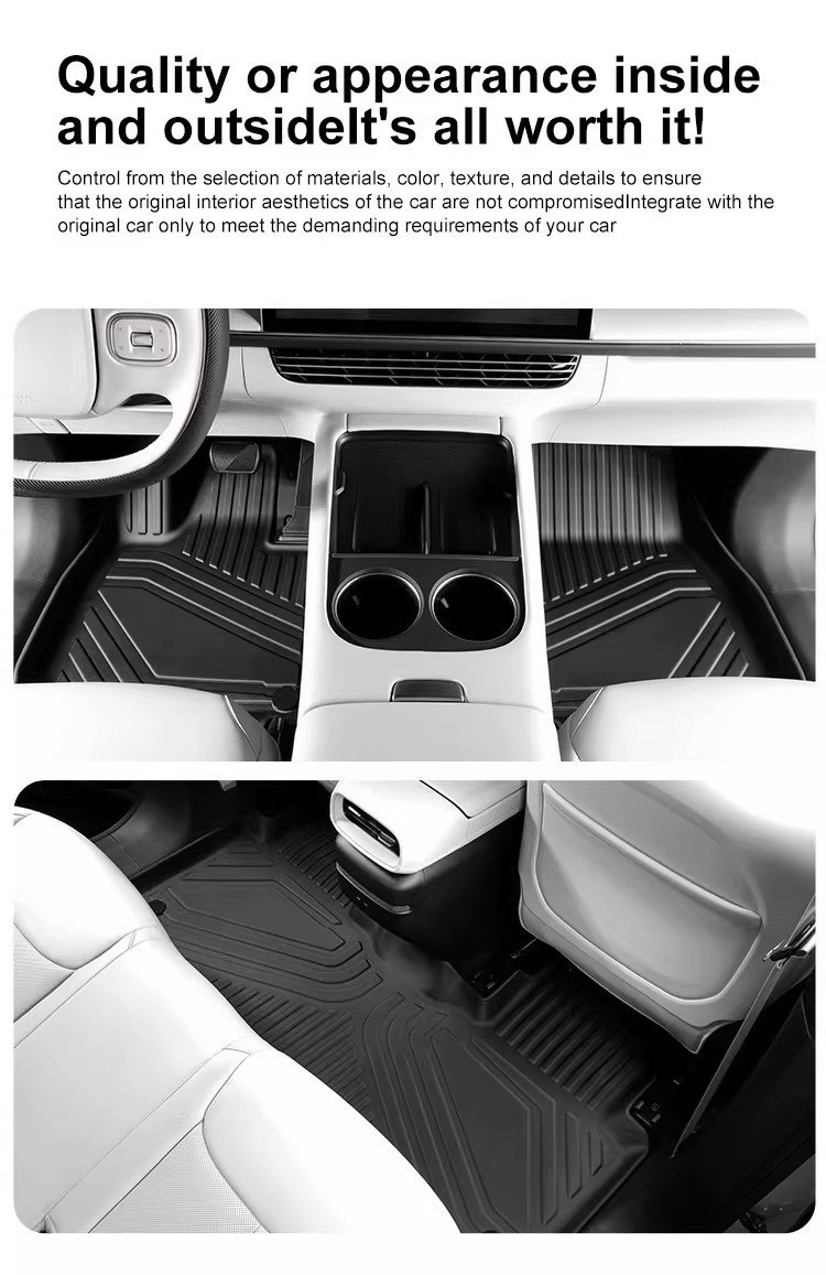 Suitable for 16-24 Honda Freed Right-Hand Drive Cars, Waterproof and Environmentally Friendly Floor Mats, Full Tpe Custom Car-Specific Floor Mats