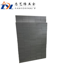 电子散热器 固态继电器散热器 大功率挤压铝合金电子散热器厂家