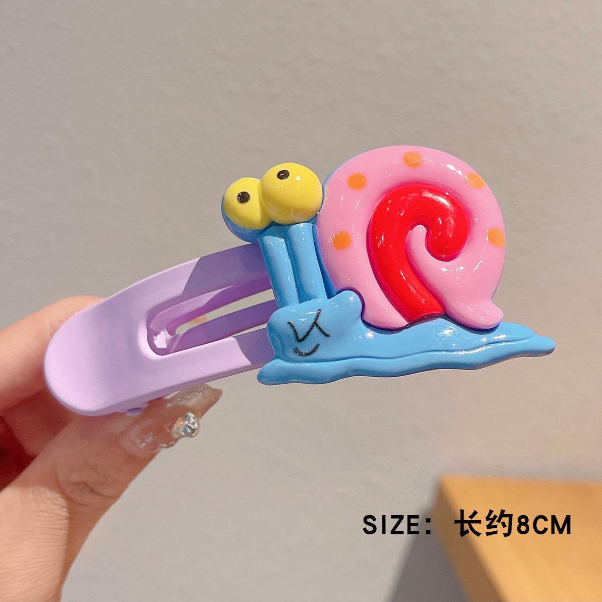 작은 벌레 머리핀 (8cm 수지)